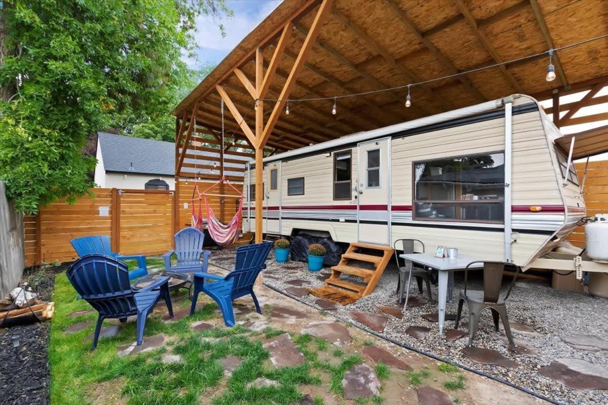 #Stayinmydistrict Twin Falls Backyard Glamper Exteriör bild
